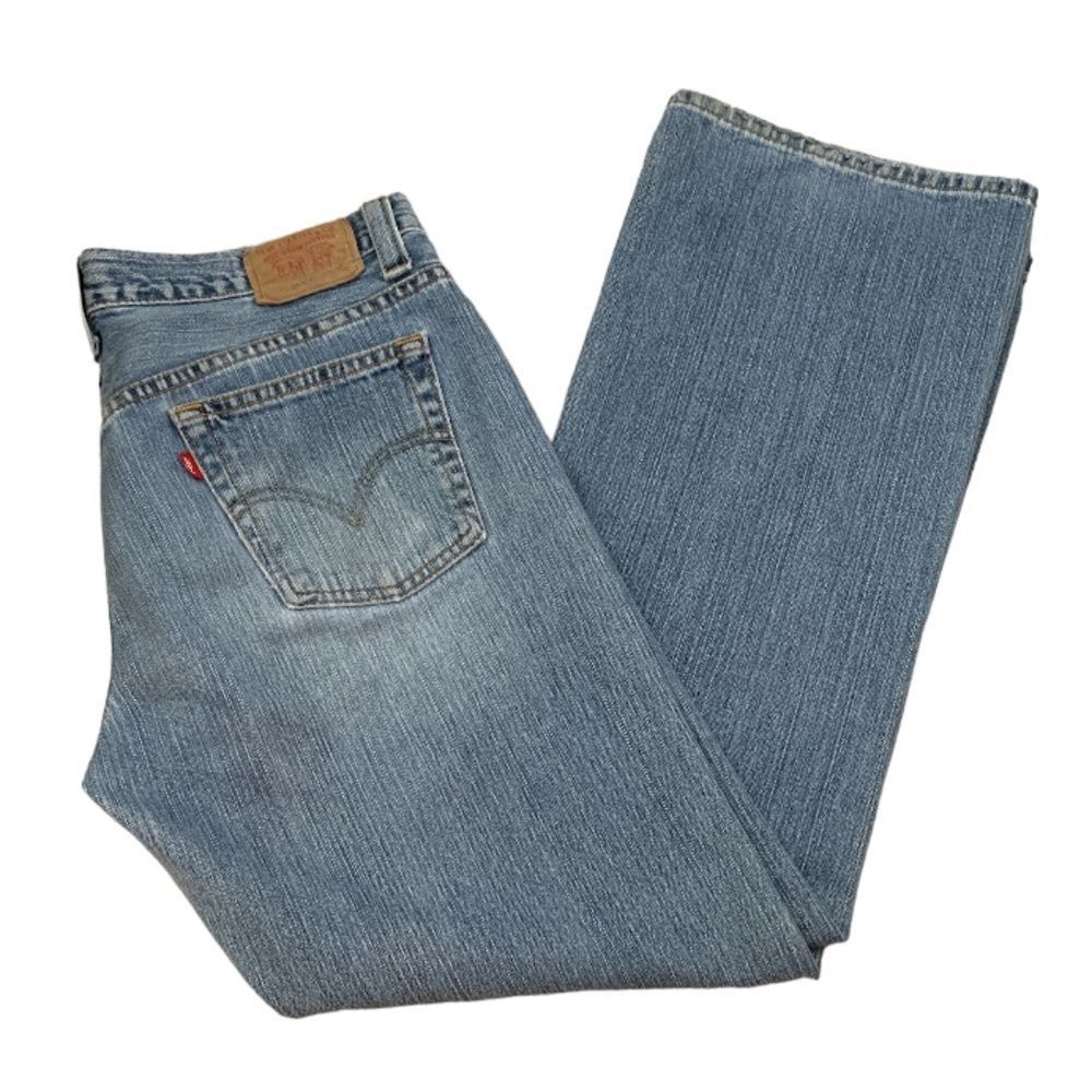 COPY - Levi’s Vintage 526 Jeans Womens 12 Nouveau Low Slouch Straight Baggy Blu…